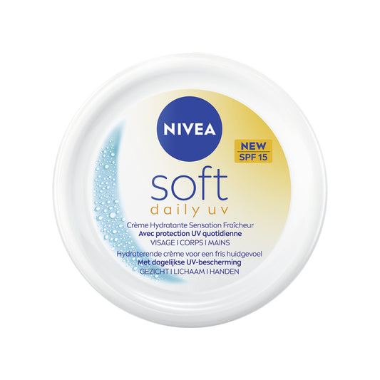 NIVEA Fresh Moisturizing Cream for Face, Body, and Hands