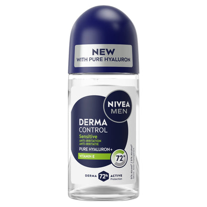 Déodorant Bille Homme Anti-transpirant 72H Derma Control Sensitive NIVEA MEN 