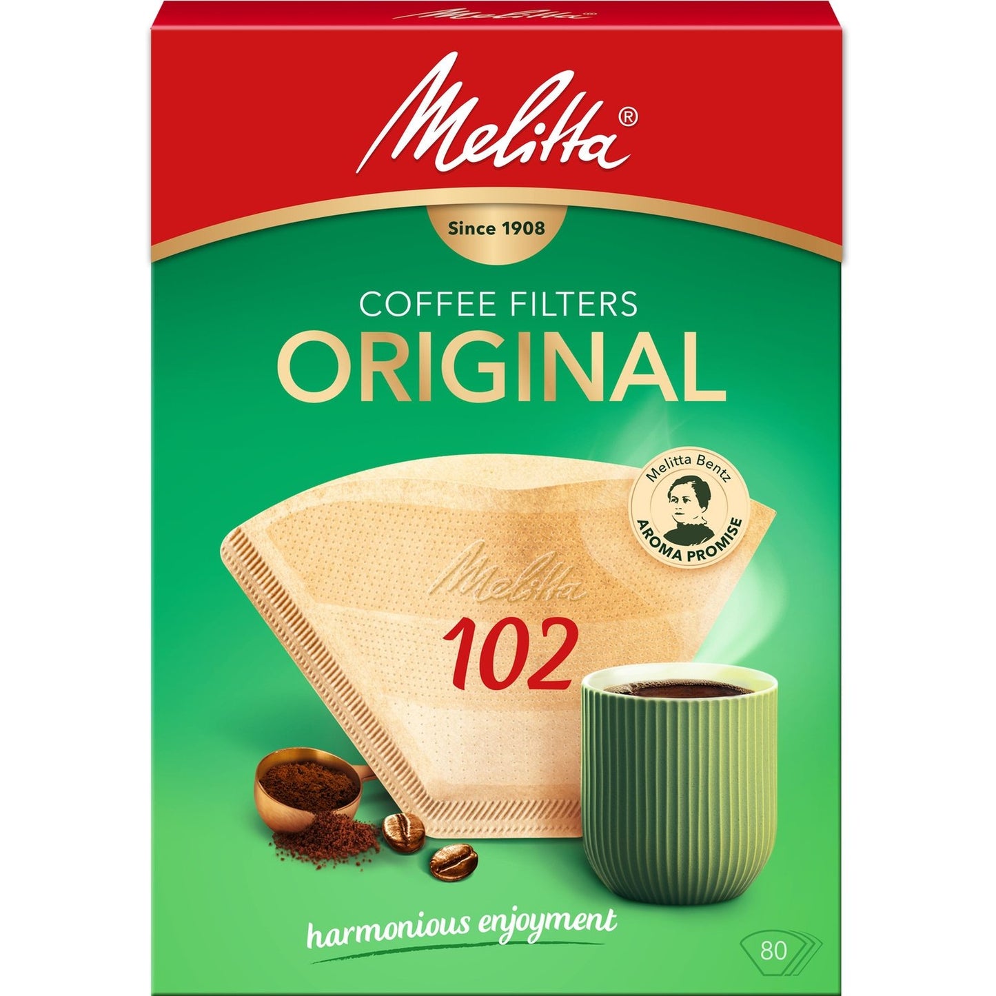 Brown Coffee Filter/102 MELITTA