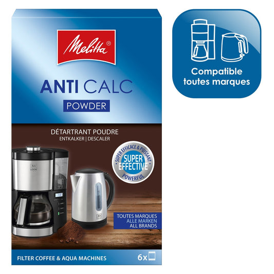 Descaler Powder for MELITTA Filter Coffee Makers