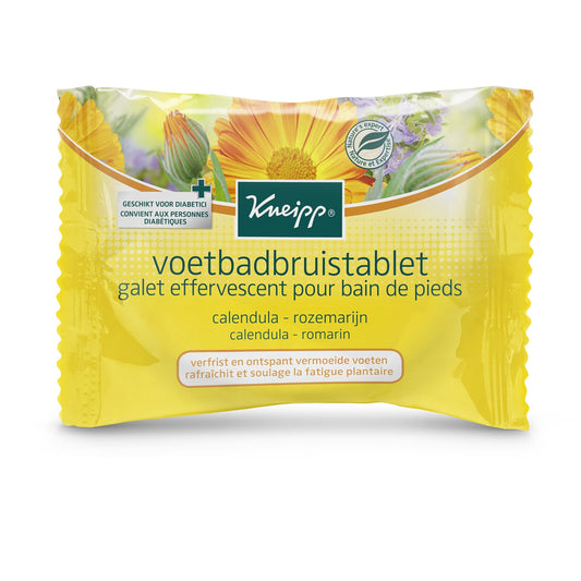 Galet effervescent Détente et Relaxation au Calendula Romarin KNEIPP 