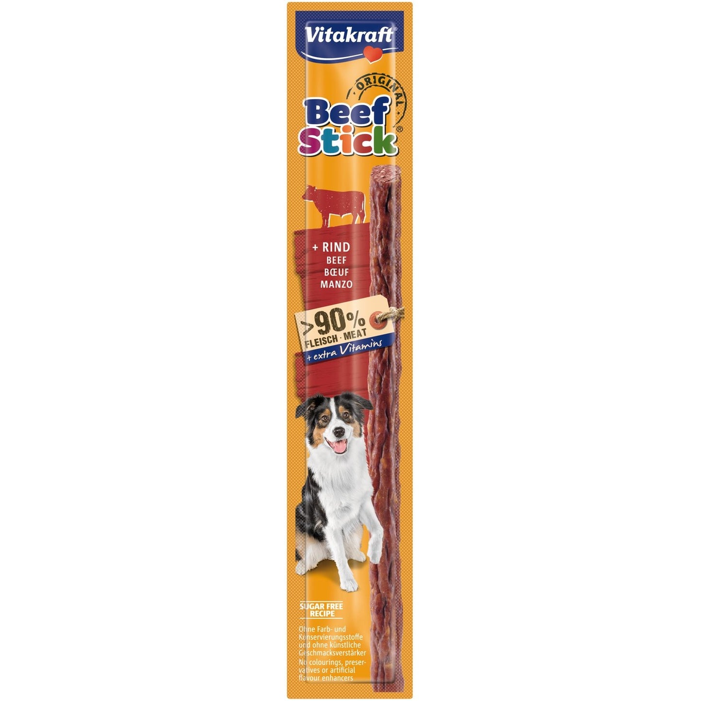 Friandises pour Chien Adulte Boeuf Beef Stick VITAKRAFT