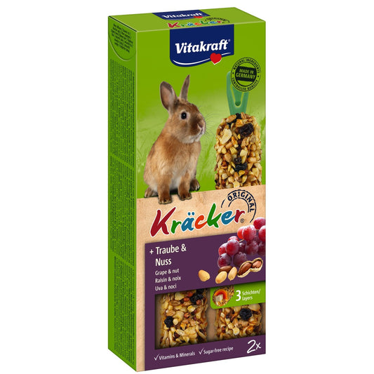 Friandise Baguettes pour Lapin Nain Raisin Noix VITAKRAFT