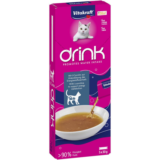 Friandises pour Chat Adulte Poulet Saumon VITAKRAFT la boite de 5 sachet de 30g