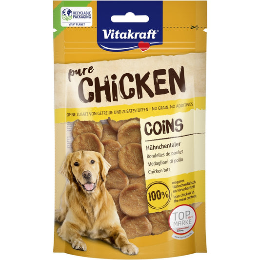 Friandises pour Chien Adulte Poulet VITAKRAFT le paquet de 80g