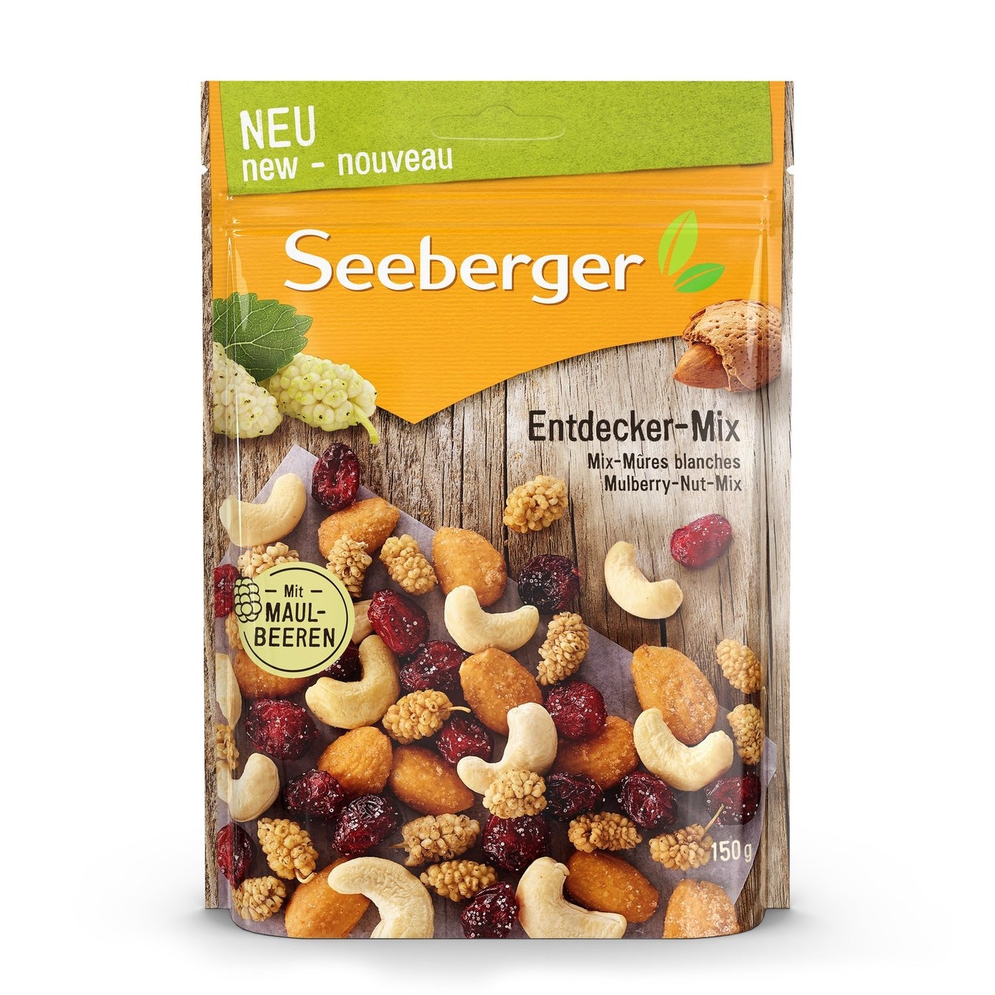Mélange de Fruits Secs Mix-Mûres Blanches SEEBERGER