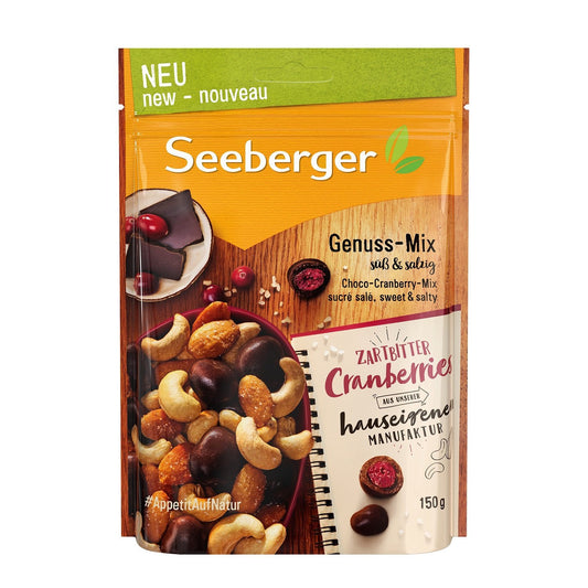 Choco-Cranberry Mix Dried Fruits SEEBERGER
