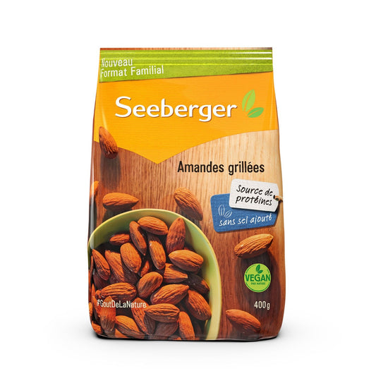 Amandes Grillées SEEBERGER le sachet de 400g