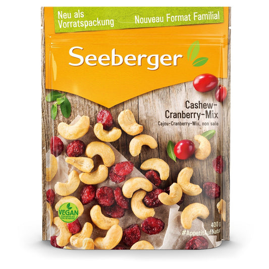 Dried Fruit Mix Cashew Nuts and Cranberry SEEBERGER