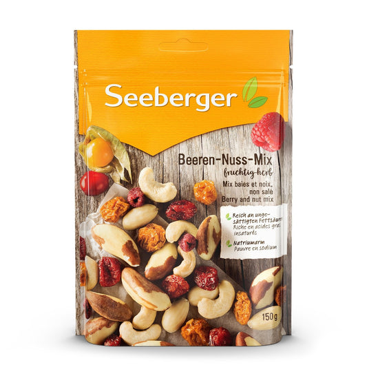 Fruits Secs Baies et Noix SEEBERGER le paquet de 150 g