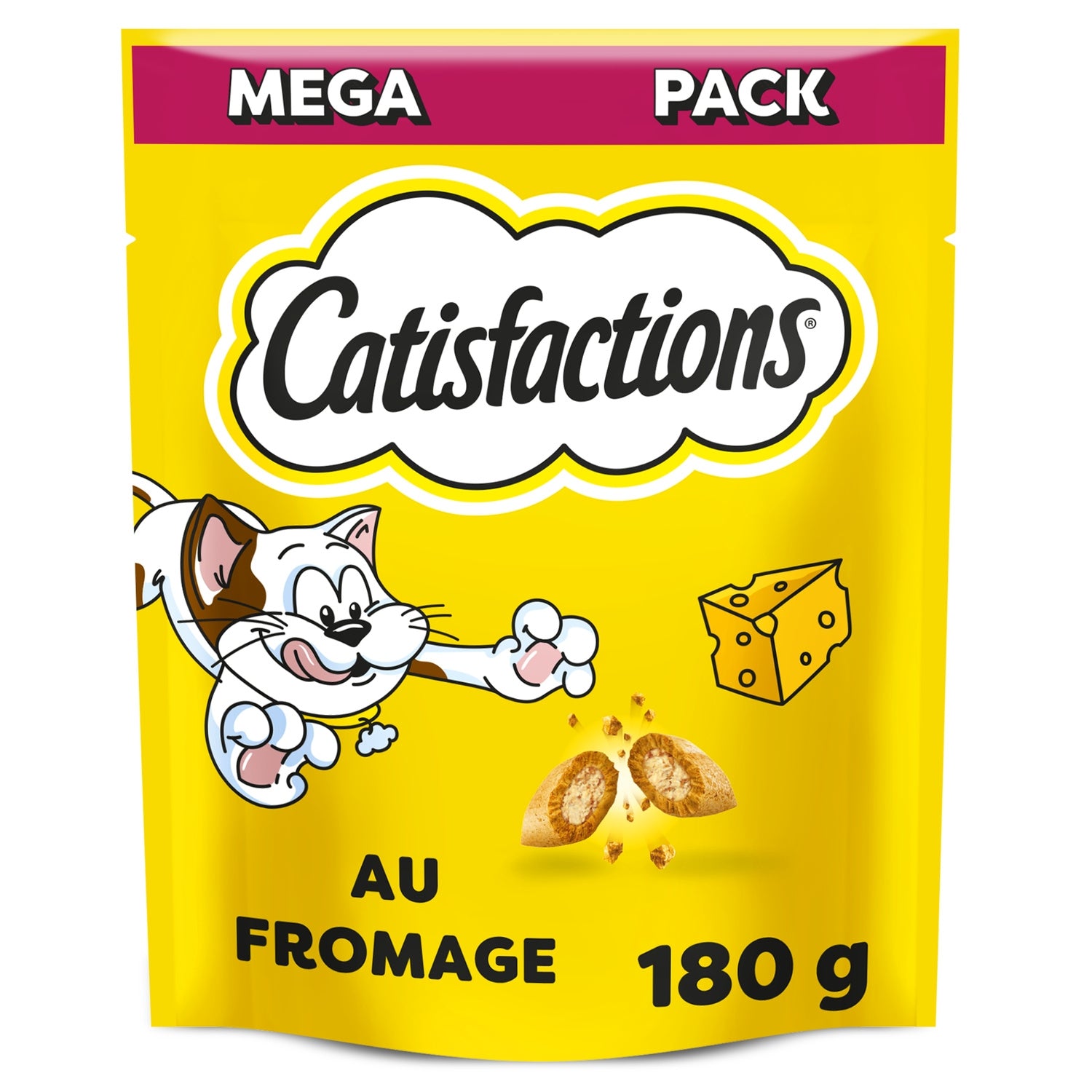 Friandises pour Chat Adulte Fromage CATISFACTIONS 