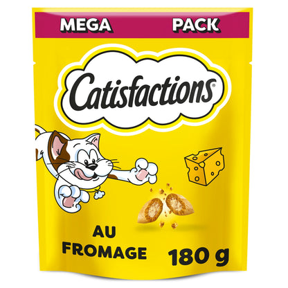 Friandises pour Chat Adulte Fromage CATISFACTIONS 