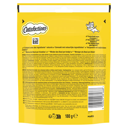 Friandises pour Chat Adulte Fromage CATISFACTIONS 
