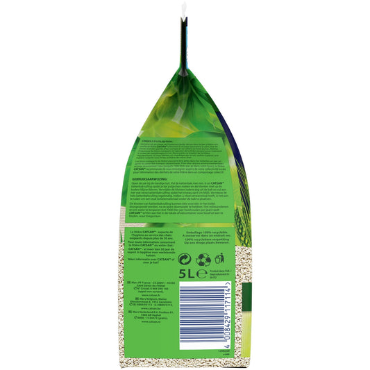 Litière Végétale Agglomérante Extra Absorbante Natural CATSAN