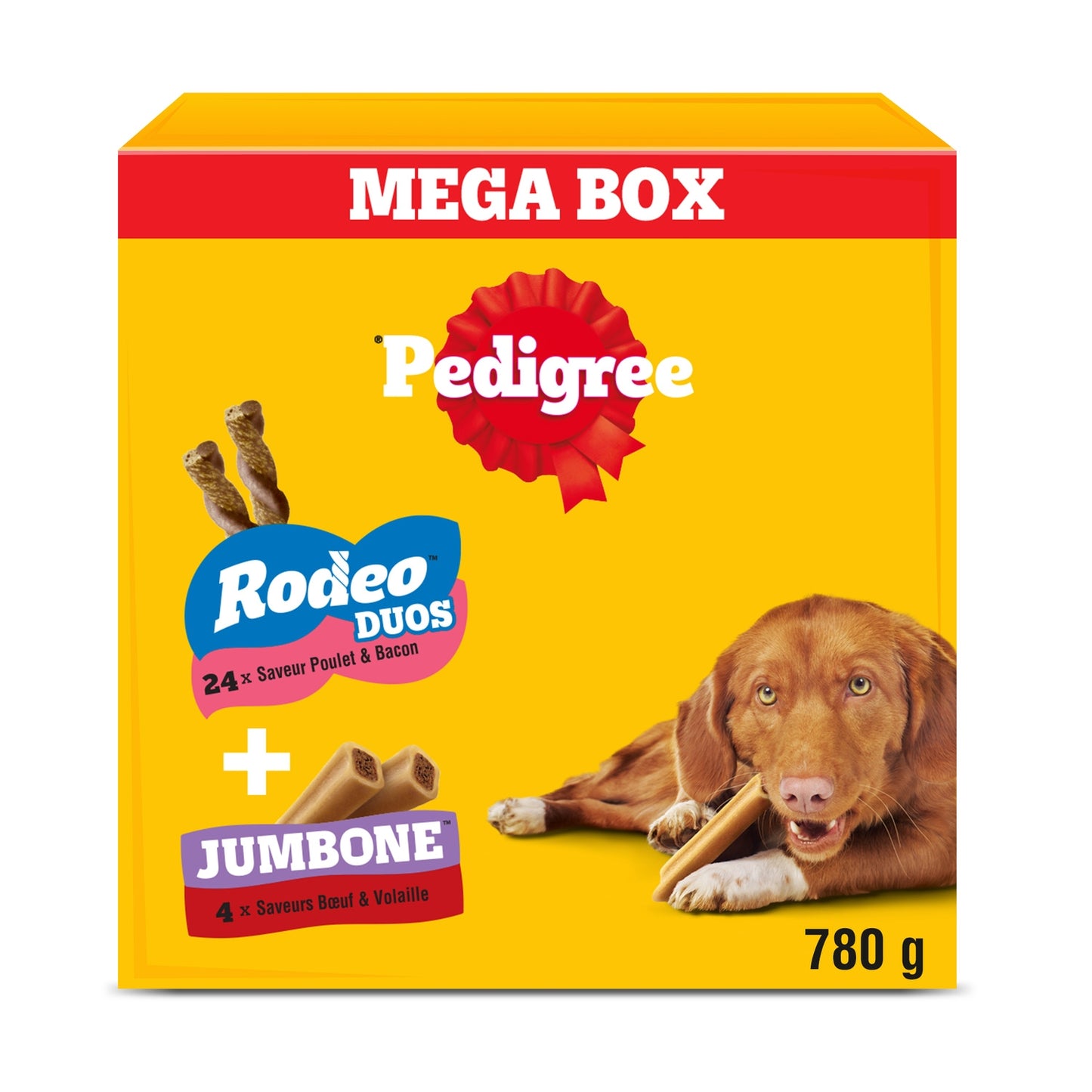 Friandises pour Chien Adulte Rodeo Duos Jambon PEDIGREE 