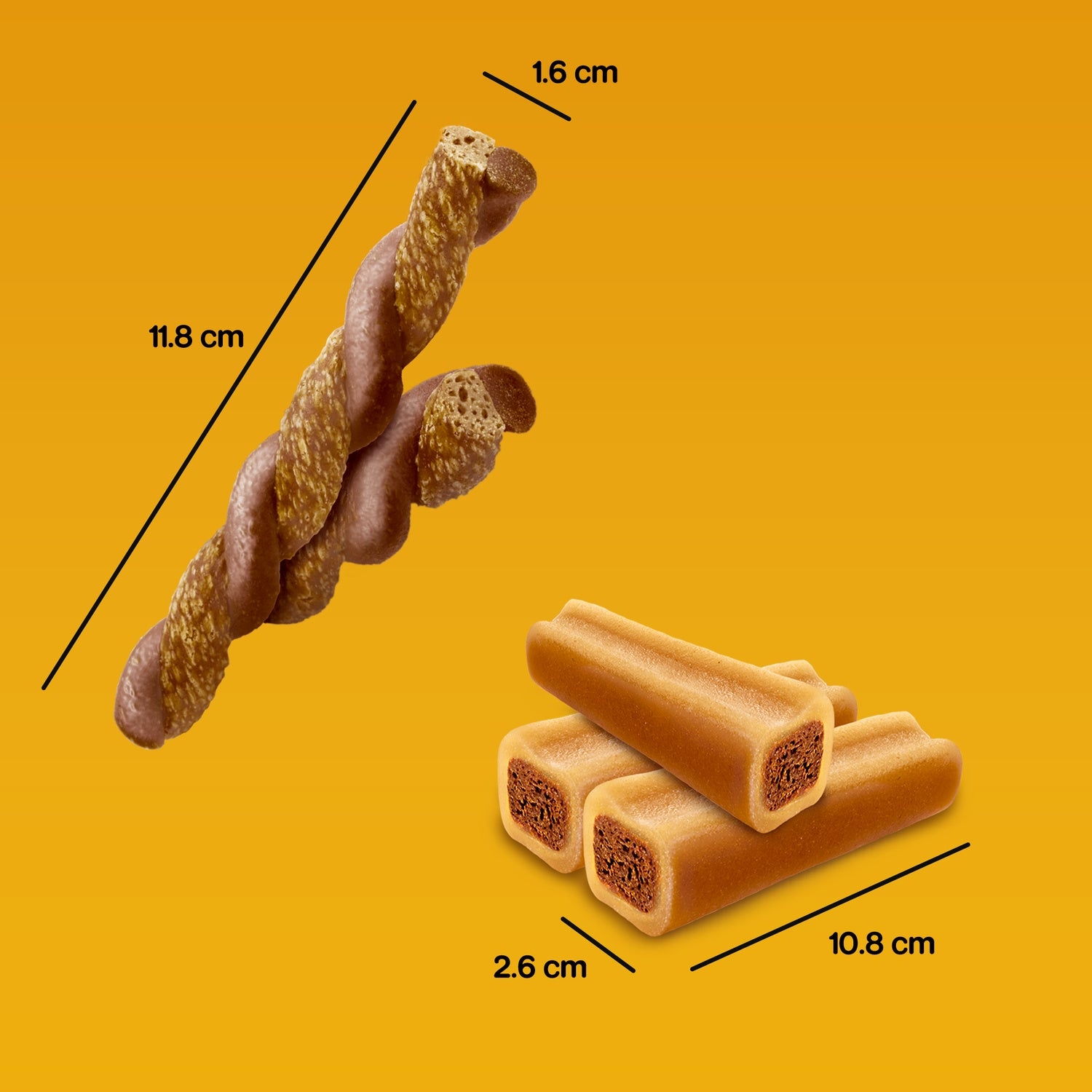 Friandises pour Chien Adulte Rodeo Duos Jambon PEDIGREE 