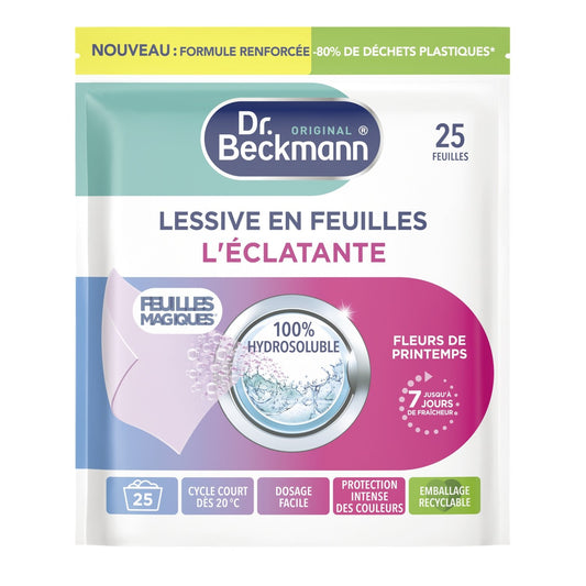 DR BECKMANN Waschmittelblätter Frühlingsblumen Hell