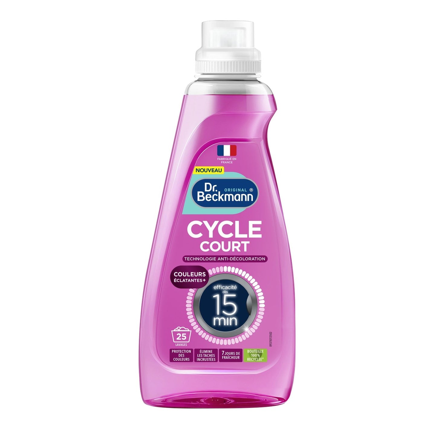 DR BECKMANN Flüssigwaschmittel Kurzwaschgang Leuchtende Farben