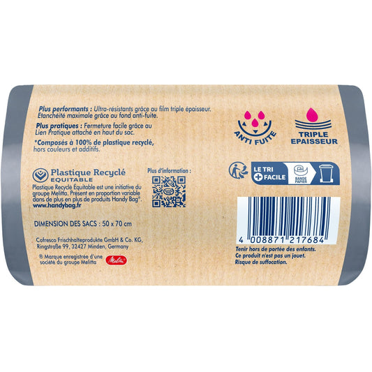 30L Ultra Resistant Garbage Bag HANDY BAG