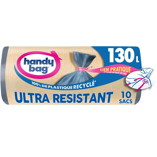 Ultra-Resistant Garbage Bag 130L HANDY BAG