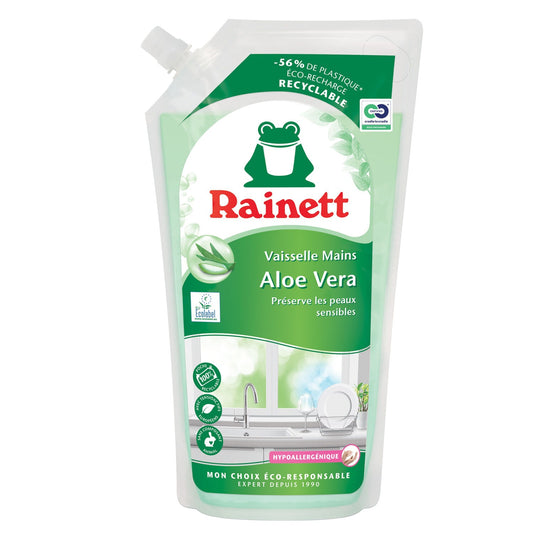 Recharge Liquide Vaisselle Écologique Aloe Vera RAINETT