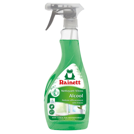 Nettoyant Vitre avec Alcool RAINETT le flacon de 500mL