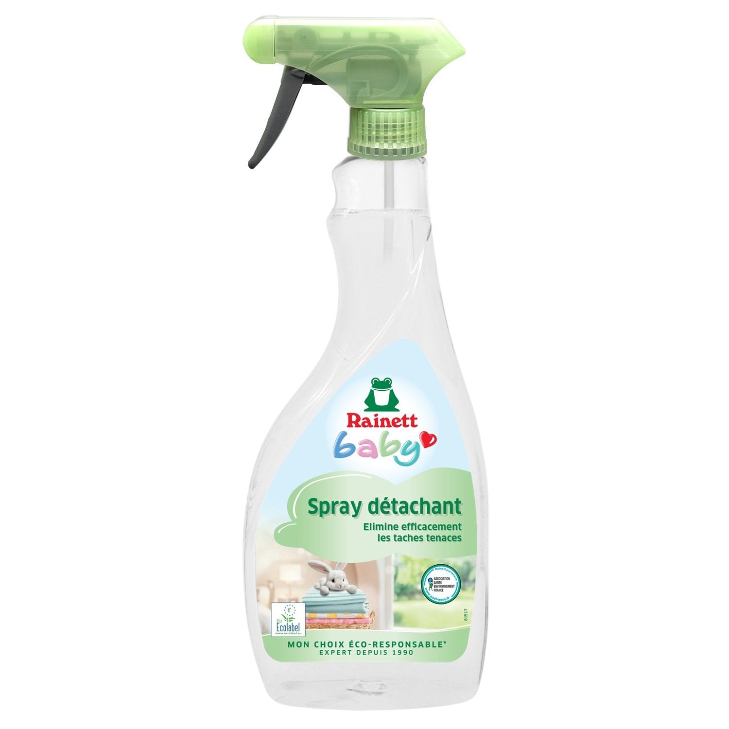Détachant pour Bébé Eliminent les Tâches Tenaces RAINETT le flacon de 500mL