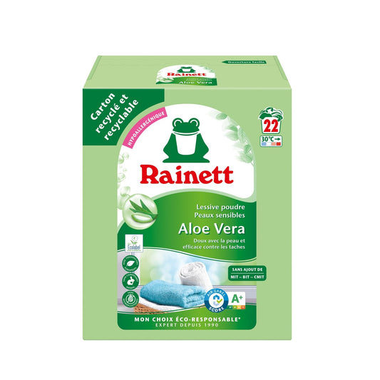 Lessive en Poudre Aloe Vera RAINETT