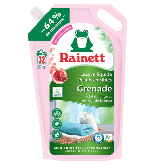 RAINETT Hypoallergenic Pomegranate Ecolabel Liquid Laundry Detergent
