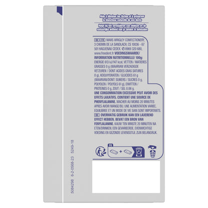 Chewing-Gum Menthe Forte Sans Sucres FREEDENT WHITE
