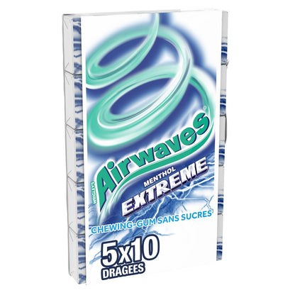 Chewing-Gum Sans Sucres Menthol Extreme AIRWAVES