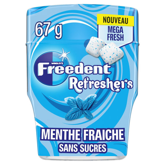 Chewing-Gum Sans Sucres Menthe Fraîche FREEDENT REFRESHERS
