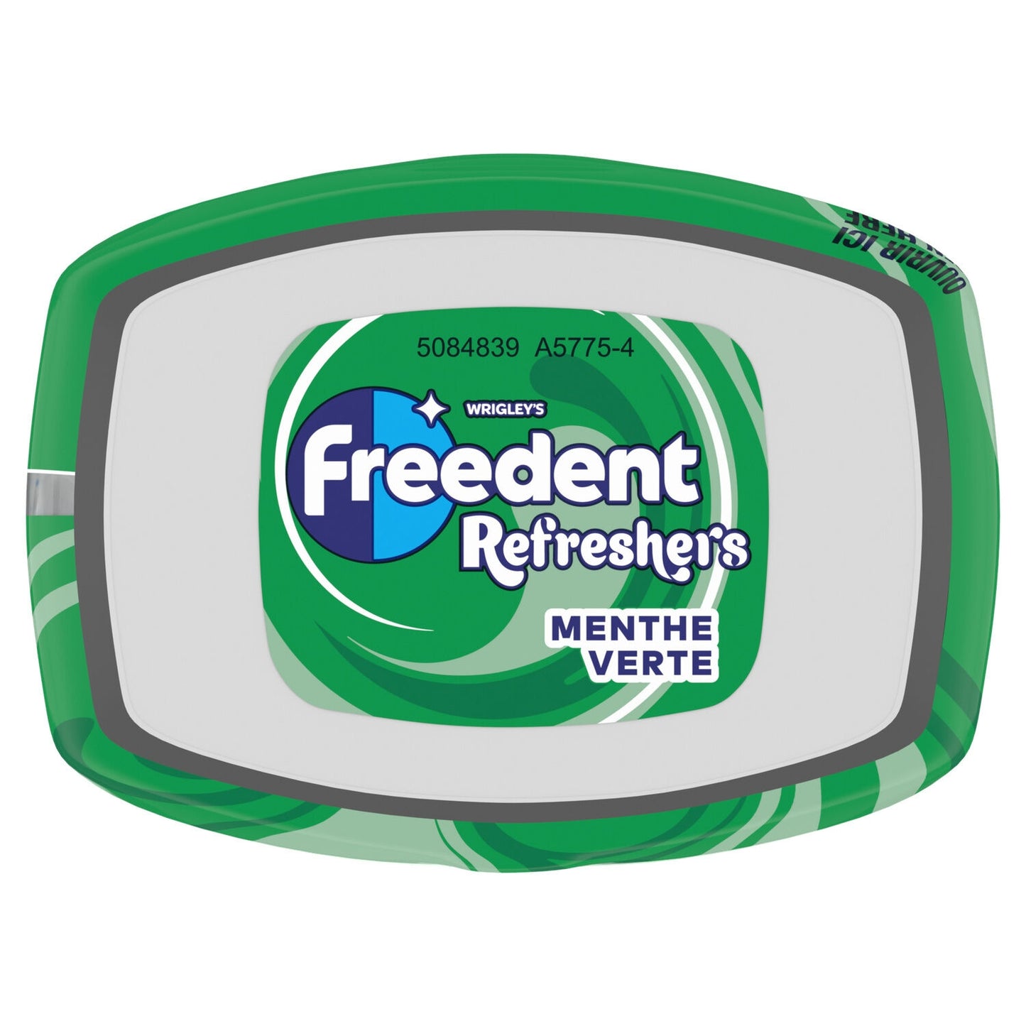 FREEDENT REFRESHERS Green Mint Sugar-Free Chewing Gum