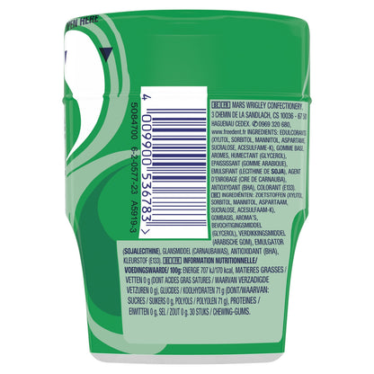 FREEDENT REFRESHERS Green Mint Sugar-Free Chewing Gum