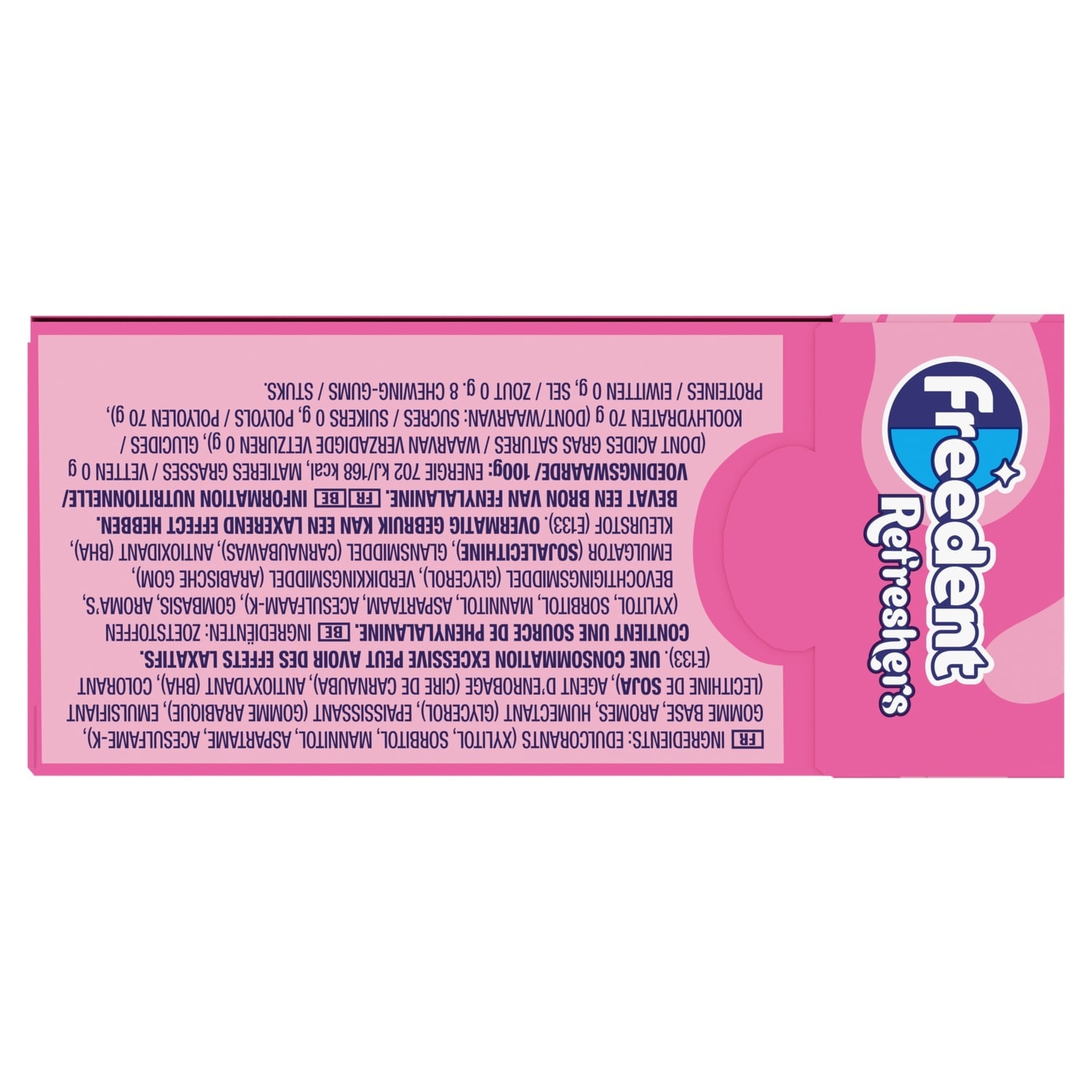 Chewing-Gum Goût Bubble Menthe Sans Sucres FREEDENT REFRESHERS 