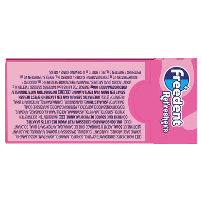 Chewing-Gum Goût Bubble Menthe Sans Sucres FREEDENT REFRESHERS 