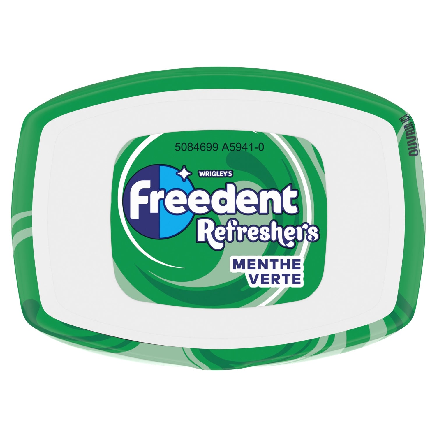 Chewing-gum Refresher Sans Sucres Menthe et Menthol FREEDENT 