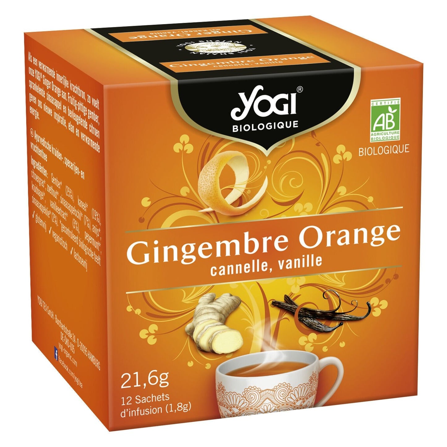 YOGI Organic Ginger Orange Infusion
