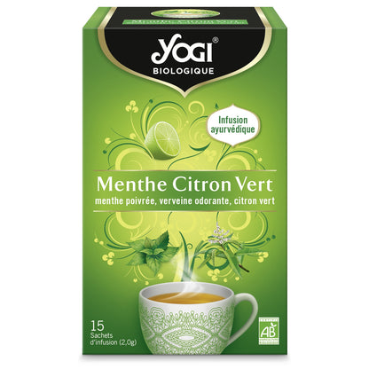 Infusion Menthe Citron vert YOGI 
