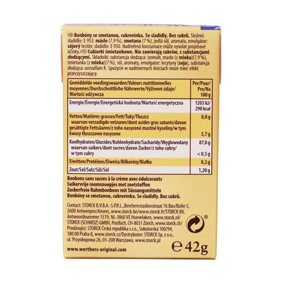 WERTHER'S Sugar-Free Cream Candies