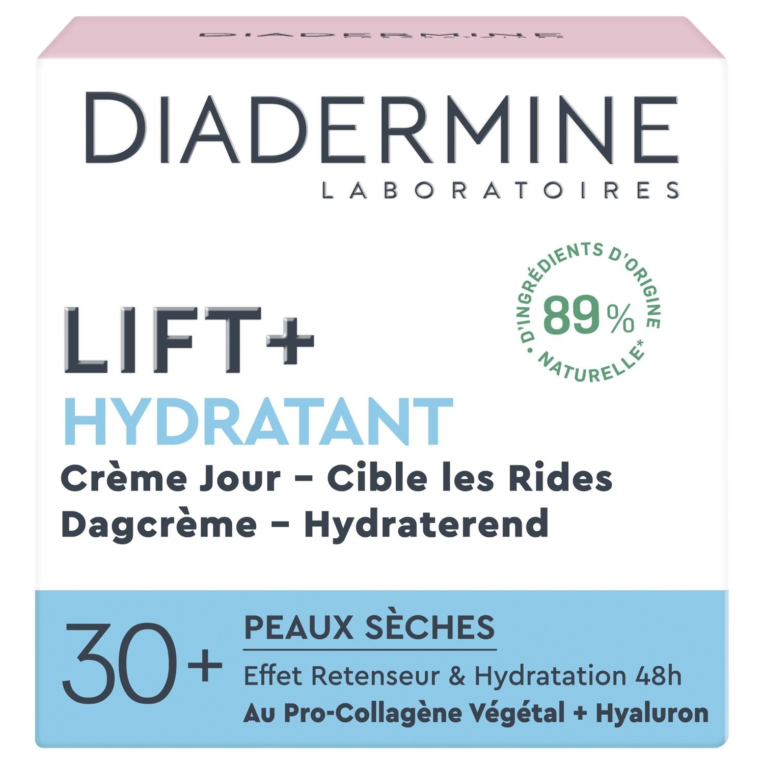 Crème Anti-Rides Hydratation Intense DIADERMINE le pot de 50 ml