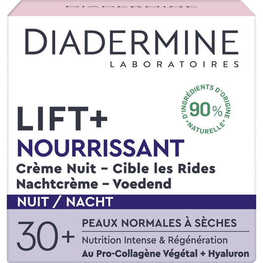 Crème Visage Nuit Anti-Rides DIADERMINE le pot de 50 ml