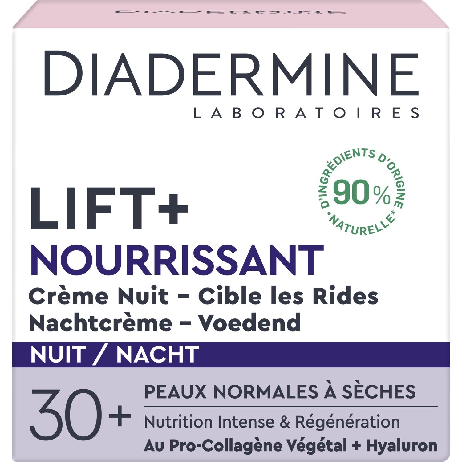 Crème Visage Nuit Anti-Rides DIADERMINE le pot de 50 ml
