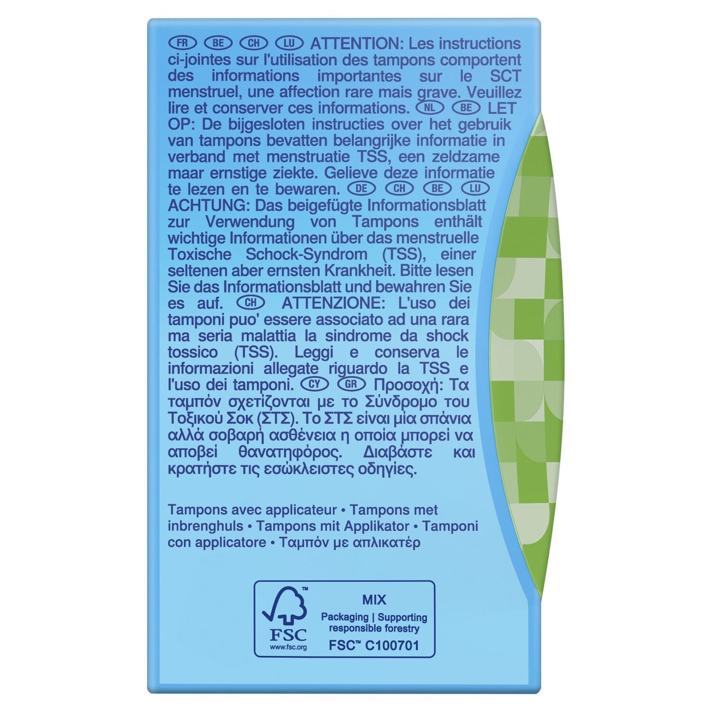 Tampons avec Applicateur Super Pearl Compak TAMPAX