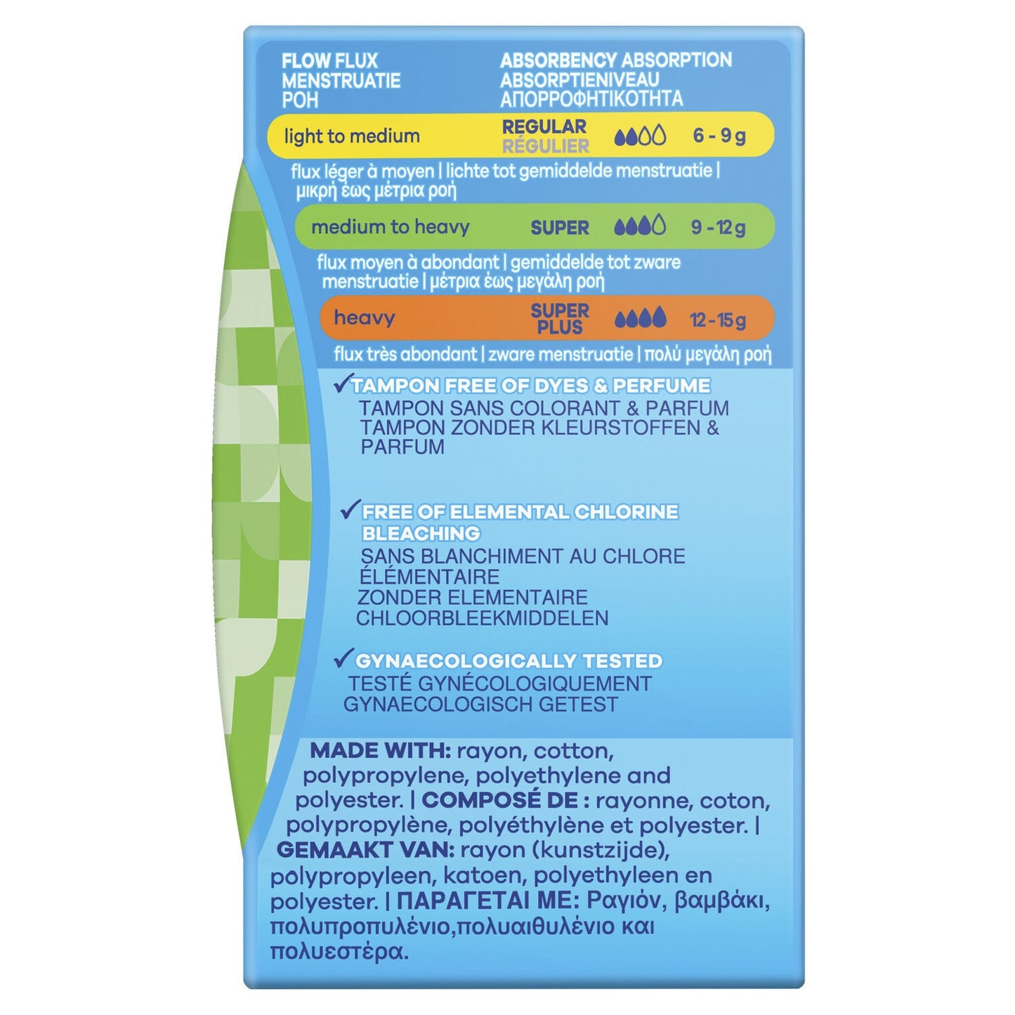 Tampons avec Applicateur Super Pearl Compak TAMPAX