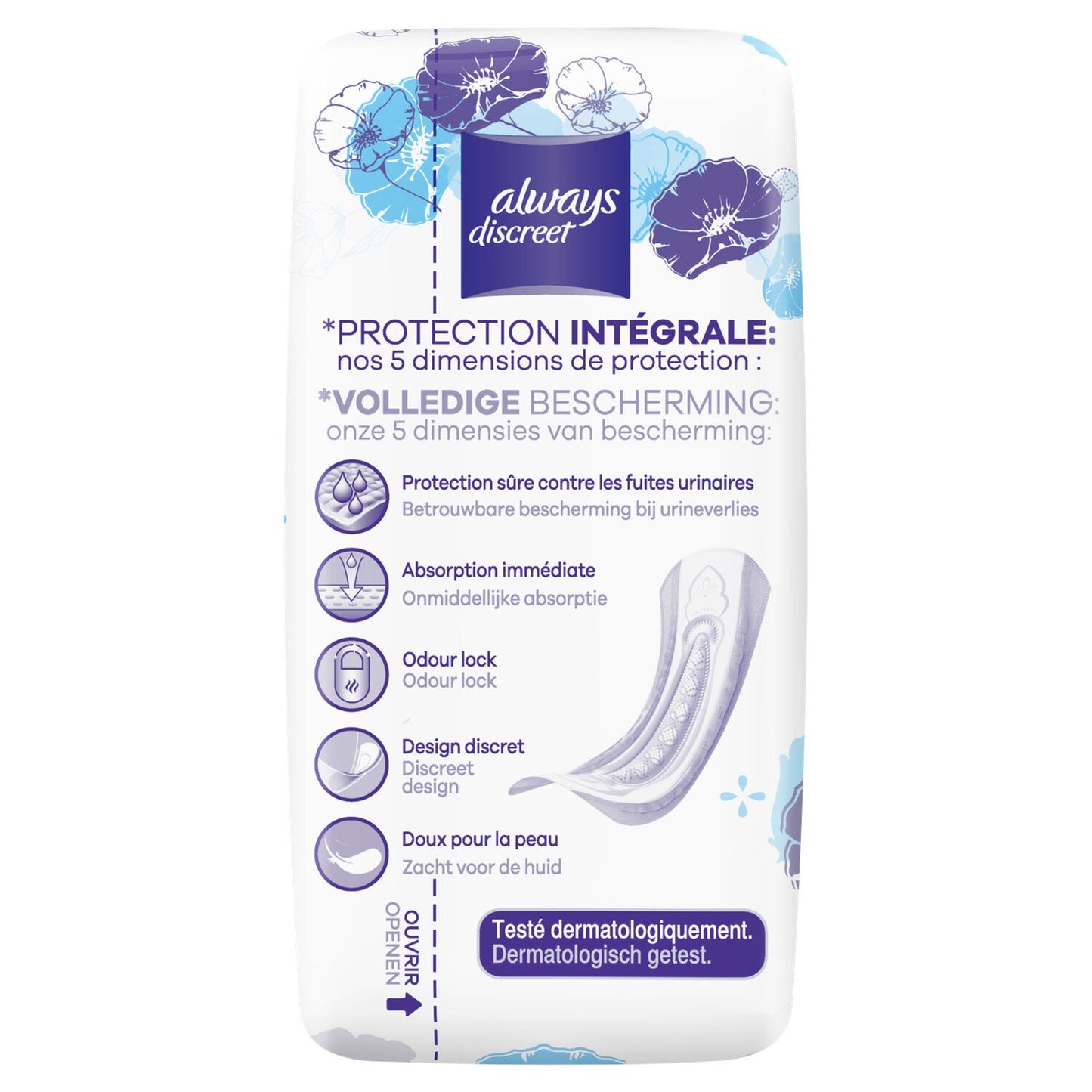 ALWAYS DISCREET Long Full Protection Urinary Leakage Sanitary Towels