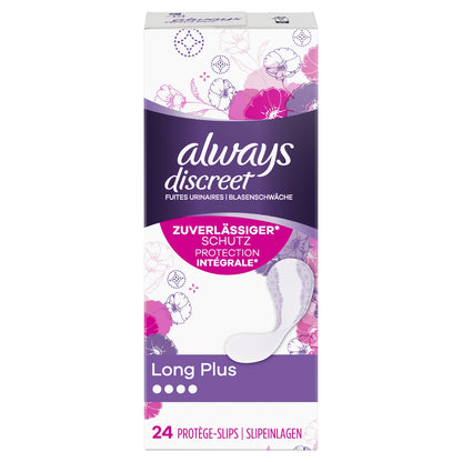 Protections Fuite Urinaire Long Plus Intégrale Discreet ALWAYS 