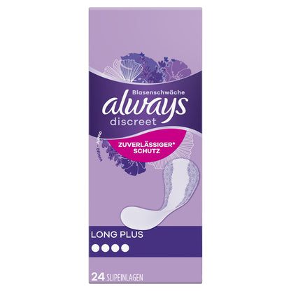 Protections Fuite Urinaire Long Plus Intégrale Discreet ALWAYS 