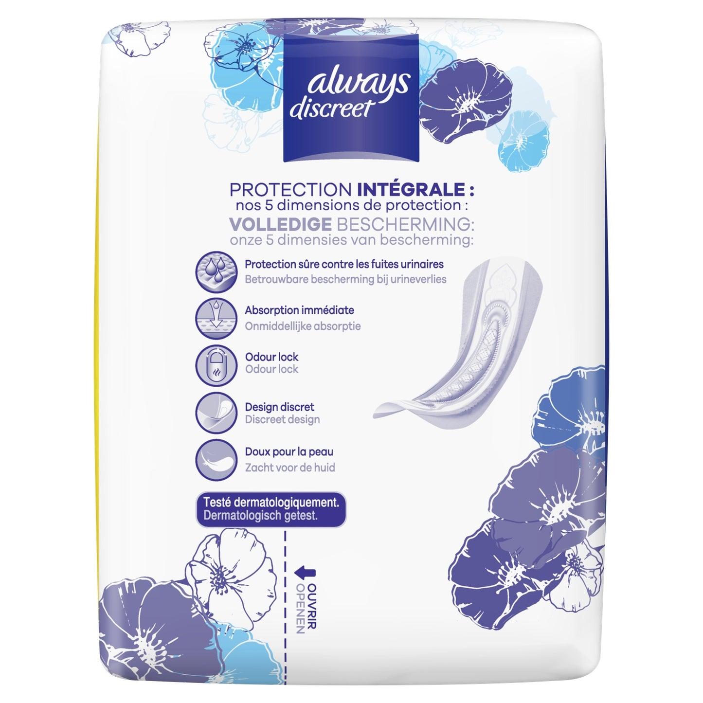 Always Discreet Long Plus Full Protection Urinary Leakage Sanitary Towels
