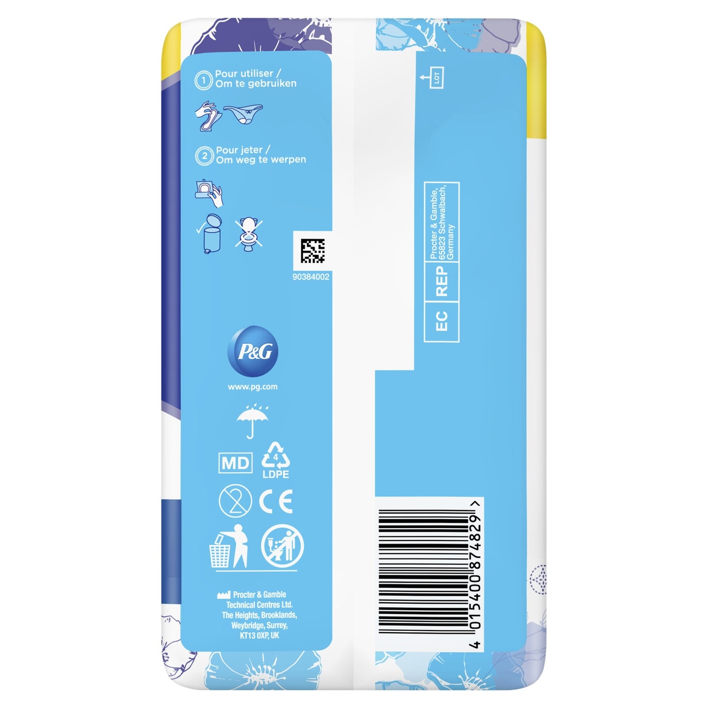 Always Discreet Long Plus Full Protection Urinary Leakage Sanitary Towels